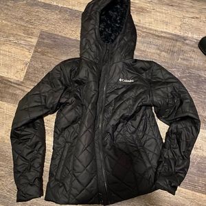 Columbia jacket with fuzzy lining